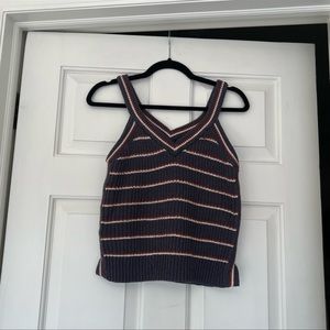 Madewell Striped Knit Tank Top